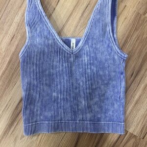 Zenana Purple Tank Top